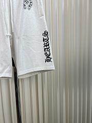 Chrome Hearts Sanskrit Printed Casual Shorts White - 3