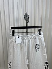 Chrome Hearts Sanskrit Printed Casual Shorts White - 2