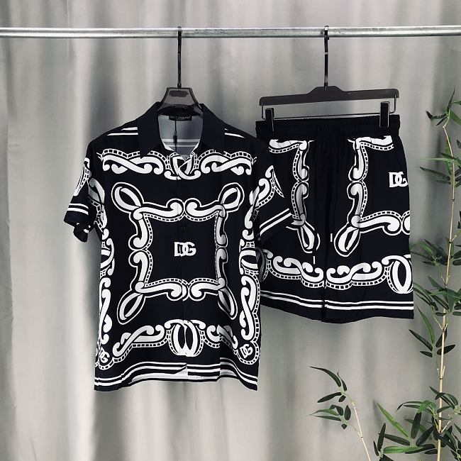 Dolce & Gabbana Silk Set with bandanna print in Print - 1