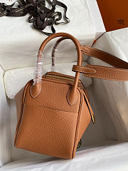 Hermes Lindy 26 Bag Brown - size: 26cm - 4