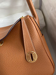 Hermes Lindy 26 Bag Brown - size: 26cm - 3
