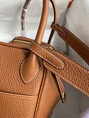 Hermes Lindy 26 Bag Brown - size: 26cm - 2