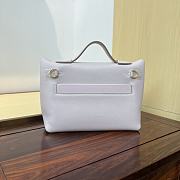 Hermes Mini 24/24 Mini Bag Pink - size: 21cm - 4