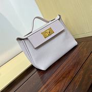 Hermes Mini 24/24 Mini Bag Pink - size: 21cm - 3