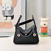 Hermes Sac Lindy 26 Black - size: 26x18x12cm - 1