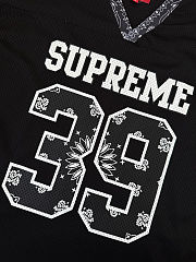 Supreme Bandana Football T-shirt Black - 5