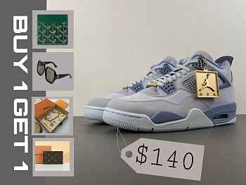 Air Jordan 4 “UNC” PE (2025) HV9204-407