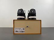 Louis Vuitton LV trainer white black brown LV co-branded original version x2 - 5