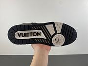 Louis Vuitton LV trainer white black brown LV co-branded original version x2 - 3