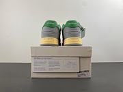 OFF-WHITE Out Of Office OOO Low Tops Light Grey Green OMIA189S24LEA0110555 - 6