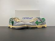 OFF-WHITE Out Of Office OOO Low Tops Light Grey Green OMIA189S24LEA0110555 - 5
