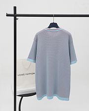 LV new dolphin wool short-sleeved T-shirt - 6