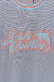 LV new dolphin wool short-sleeved T-shirt - 3