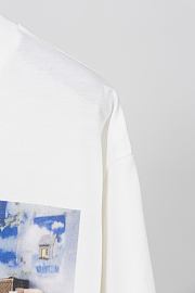  LV Bedroom oil painting graffiti print short-sleeved T-shirt - 2