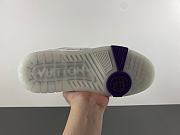 Louis Vuitton LV trainer all white pink - 5