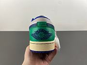 Air Jordan 1 Low Blends Abstract Blocking With Throwback Mavs Colors 553558-147 - 2