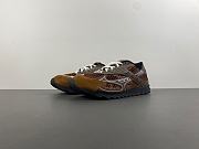 Bottega Veneta Orbit suede-trimmed mesh sneakers brown - 1