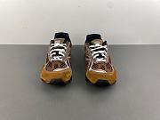 Bottega Veneta Orbit suede-trimmed mesh sneakers brown - 6