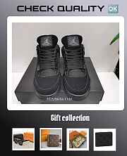 Black Cat Combo – Jordan 4 + Tee + Shades for only $185! - 4
