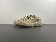 Balenciaga Men’s Hamptons Worn-out Sneaker in Cream - 1