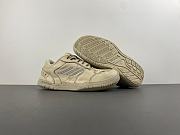 Balenciaga Men’s Hamptons Worn-out Sneaker in Cream - 4