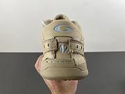 Balenciaga Men’s Hamptons Worn-out Sneaker in Cream - 3