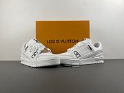  LV Trainer Sneaker all white 1AIKUB - 5