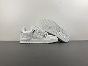  LV Trainer Sneaker all white 1AIKUB - 4