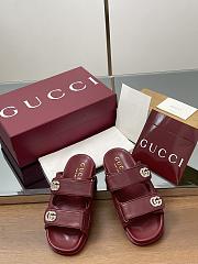 Sandal Burgundy Sandals – Sleek & Bold Design (2025) - 1