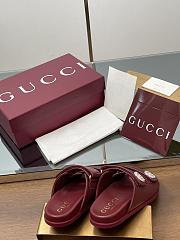 Sandal Burgundy Sandals – Sleek & Bold Design (2025) - 2