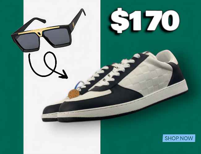 Rivoli Sneaker black and white 1ADGSC  - 1