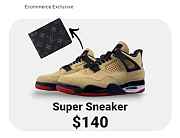 Air Jordan 4 Retro Pizza (GS) IH2094-200 - 1
