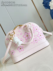 Louis Vuitton x Takashi Murakami Cherry Blossom Alma BB pink size 23.5x17.5x11.5 cm - 5
