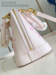 Louis Vuitton x Takashi Murakami Cherry Blossom Alma BB pink size 23.5x17.5x11.5 cm - 3