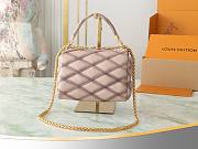 LV GO-14 MM bag pink 23x16x10 cm - 6