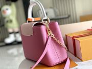 Louis Vuitton Capucines bag dark pink 31.5x20x11 cm - 6