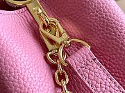 Louis Vuitton Capucines bag dark pink 31.5x20x11 cm - 3
