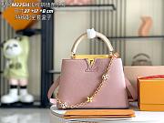 Louis Vuitton LV Capucines Mini Women's Handbag M22375 Pink 27x18x9 cm - 1