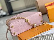 Louis Vuitton LV Capucines Mini Women's Handbag M22375 Pink 27x18x9 cm - 6