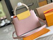 Louis Vuitton LV Capucines Mini Women's Handbag M22375 Pink 27x18x9 cm - 3