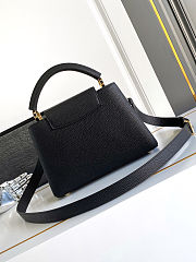 Louis Vuitton Capucines BB Bag Black - size: 27x18x9cm (limited Mirror) - 4