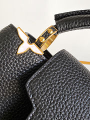 Louis Vuitton Capucines BB Bag Black - size: 27x18x9cm (limited Mirror) - 2