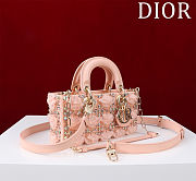 Dior Lady D-Joy bag pink size: 22cm - 3