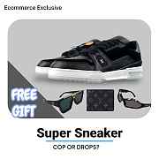 Louis Vuitton LV trainer black and white - 1