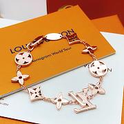 Idylle Blossom Multi-Motif Bracelet, Pink Gold and Diamonds - 6