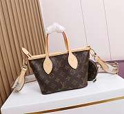 Louis Vuitton Monogram Canvas Neverfull BB Bag 24x9x14 cm - 2