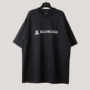 Balenciaga x Alipay T-shirt with font logo on the front  - 2