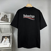 Balenciaga Logo Print T-Shirt 'Black' - 4