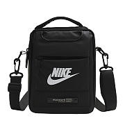 Men's shoulder bag, mini chest bag clutch black - 1