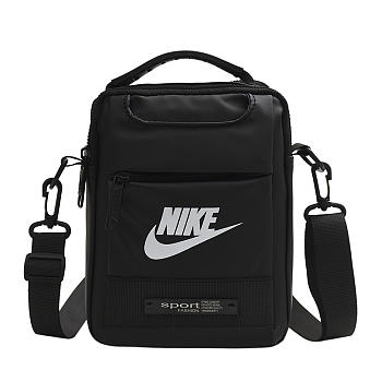 Men's shoulder bag, mini chest bag clutch black